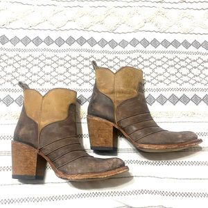 Circle G by Corral cowboy booties.